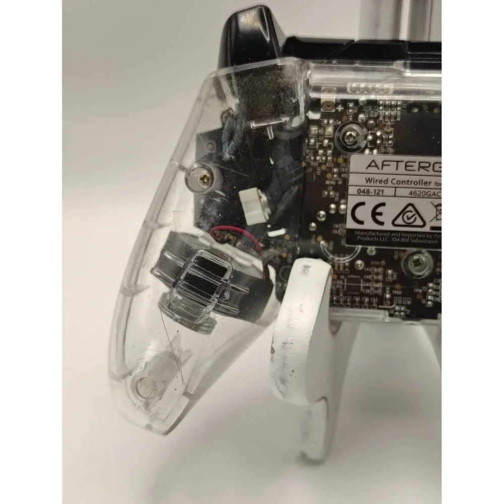 PDP Afterglow Wired Controller for Xbox One Clear 048-121 PC Compatible